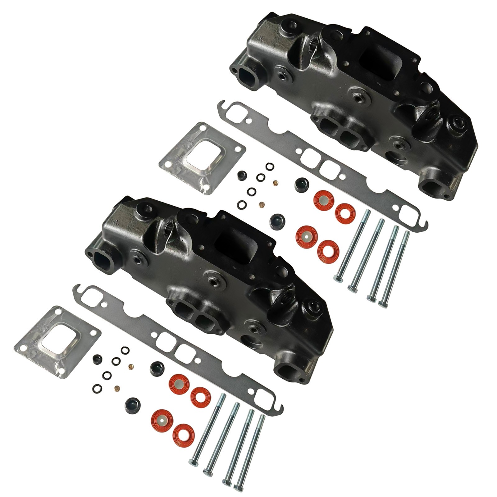 2* Marine Dry Joint Manifold for Mercruiser GM 5.0L 5.7L 350 305 377 383 2002-