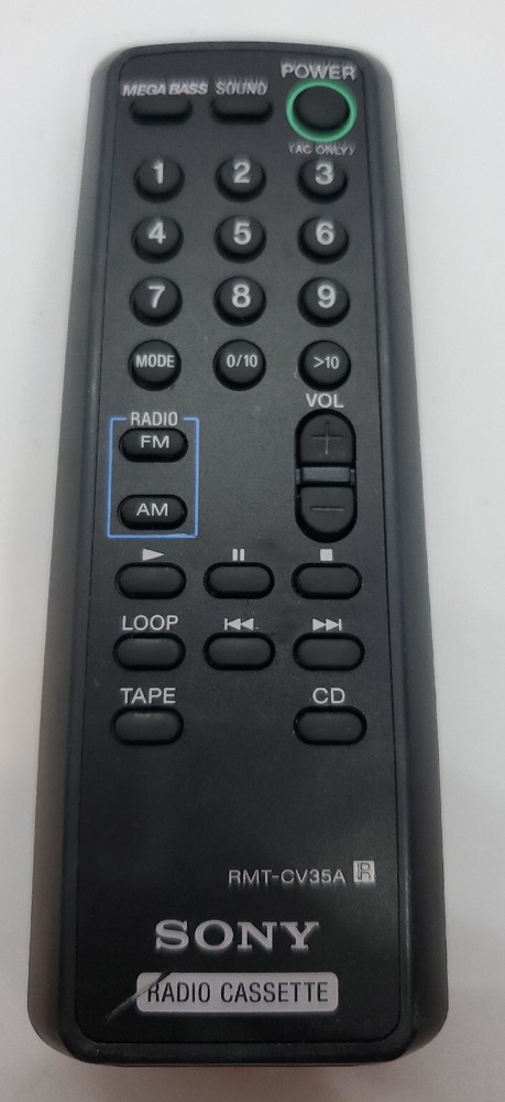 Original SONY RMT-CV35A Remote Control CFDV35