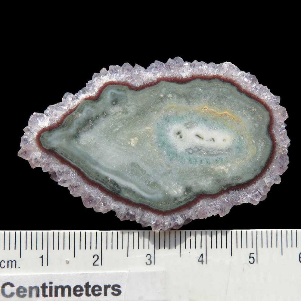 Stalactite Flower Slice Polished Both Sides U395