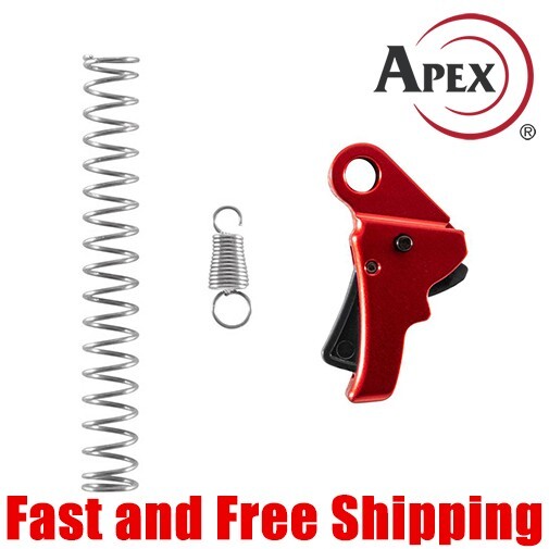 Apex Tactical Action Enhancement Trigger Kit for Springfield Hellcat - Red