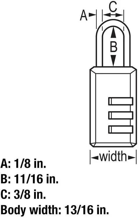 Master Lock-Set Your Combination-Level 2- 646T-2 Padlocks Pack