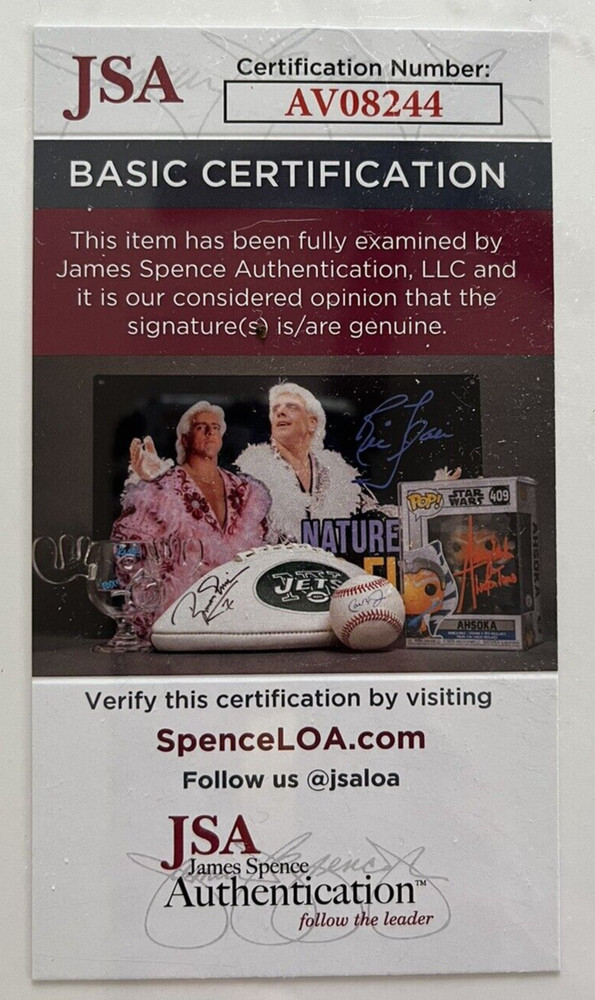 Chuck Raynor Autographed 8x10 JSA Certified