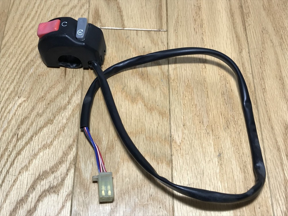 06 Yamaha XT225 XT 225 OEM Engine Start Stop Switch Right Bar Control