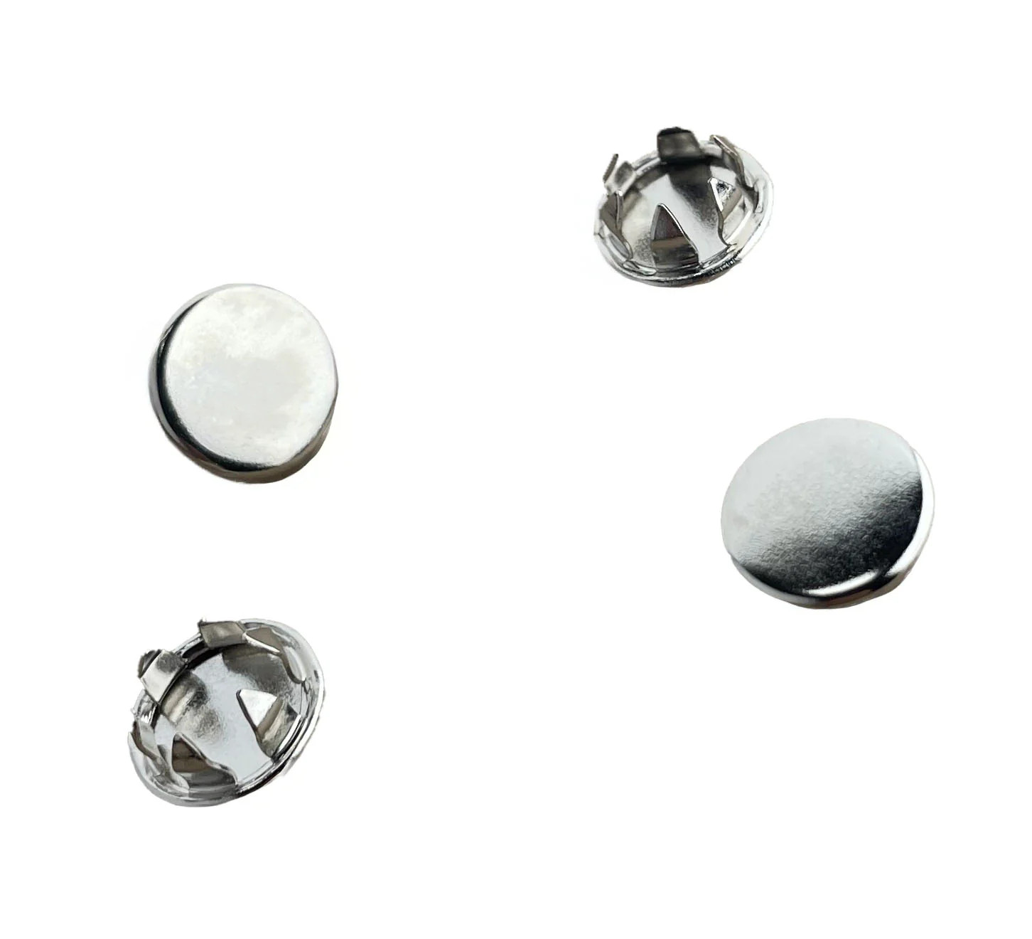 (4 PACK) 3/8" Nickel Plated Metal Hole Plugs for .031"-.046" metal SP-375-NK