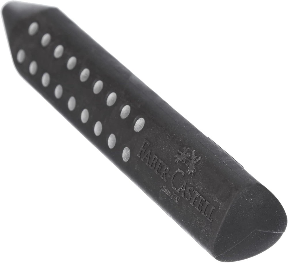 Faber-Castell Grip 2001 Triangular Eraser, Black 287199