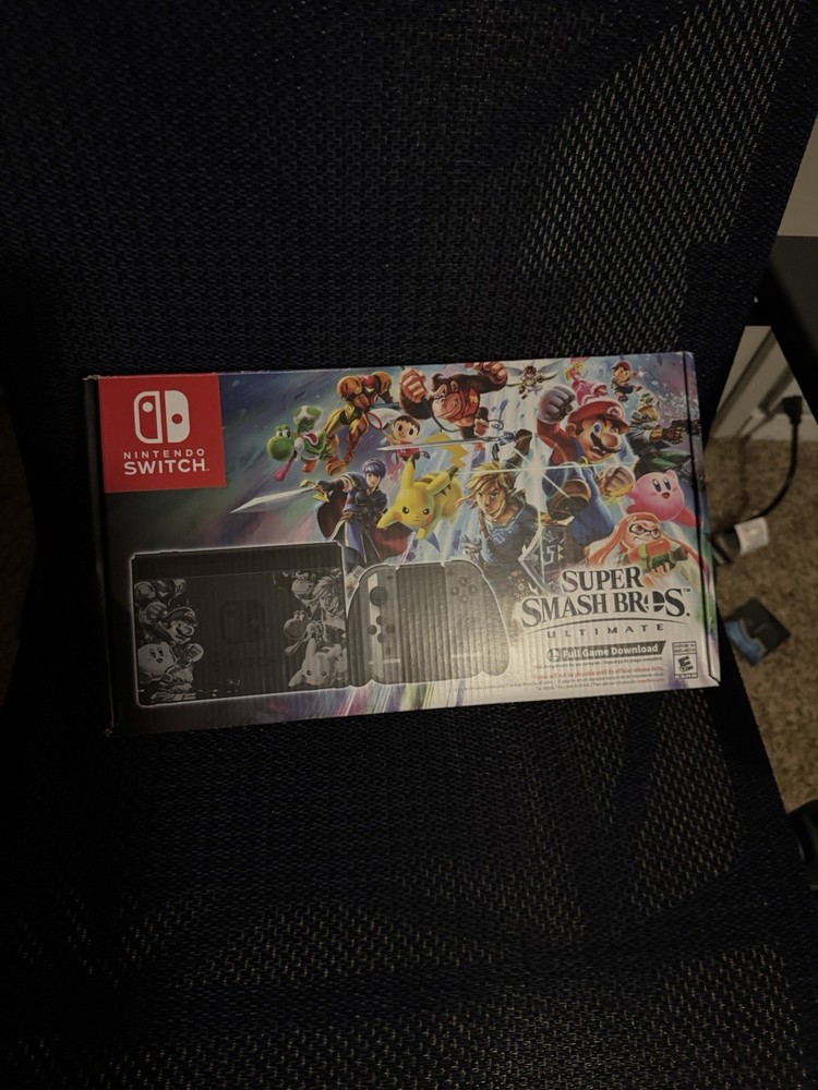 Nintendo Switch Super Smash Bros Ultimate Edition Console Bundle