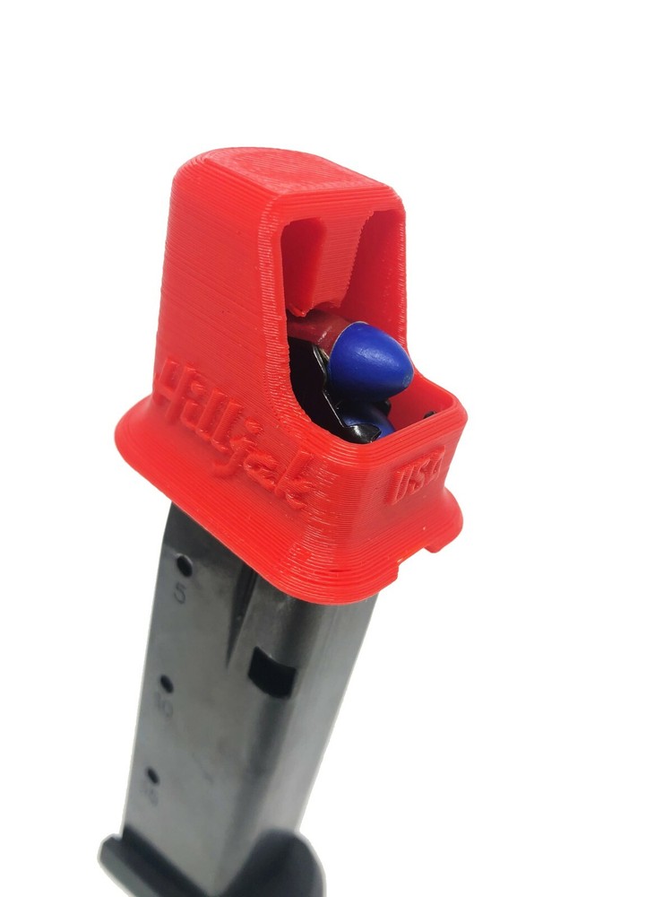 Bersa Thunder Plus .380 Speed Loader, Hilljak Quickie Loader QL380BP - Red
