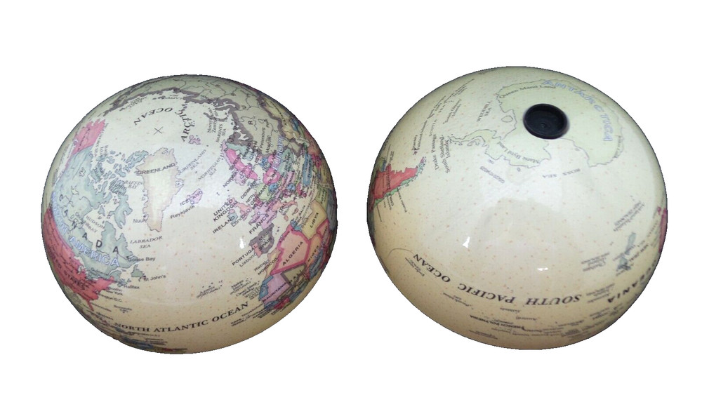 Magic Revolving Globe Rotating Spinning Earth Clockwise or Counterclockwise