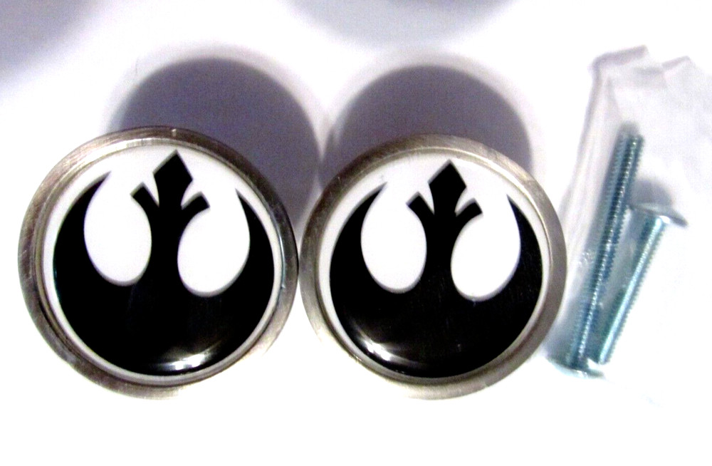Star Wars Cabinet Knobs, Star Wars Rebal Logo Cabinet Pulls / kitchen knobs