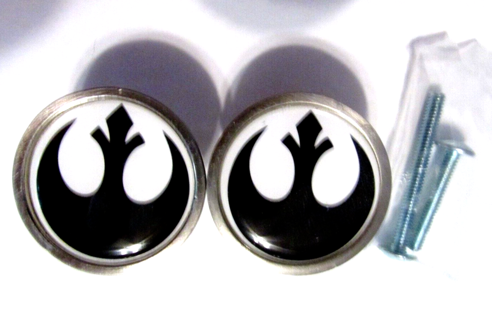 Star Wars Cabinet Knobs, Star Wars Rebal Logo Cabinet Pulls / kitchen knobs
