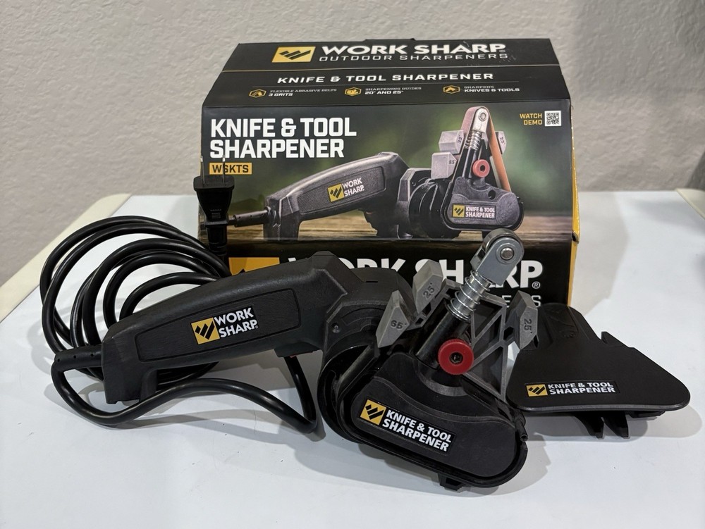 Work Sharp Outdoor Sharpener WSKTS Knife Sharpener - Working Condition