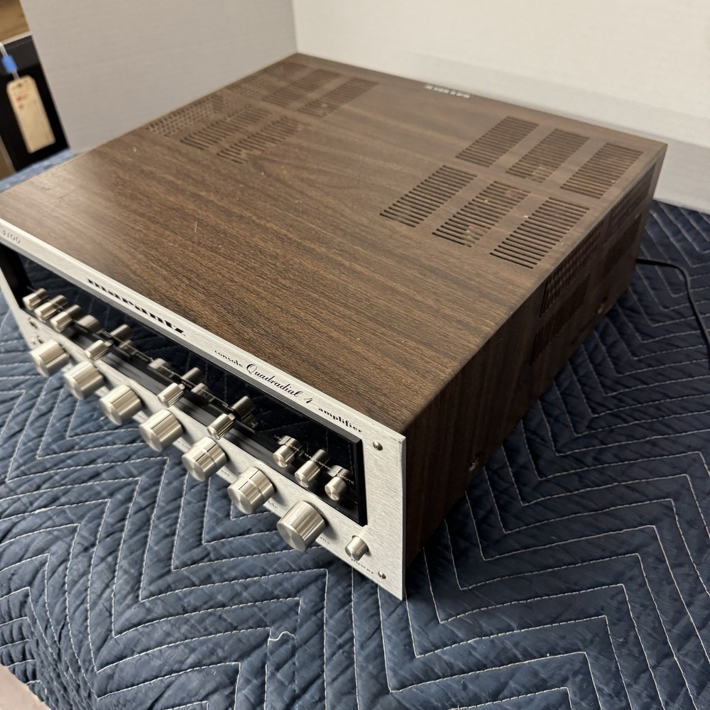 MARANTZ 4100 CONSOLE QUADRADIAL 4 AMPLIFIER - SERVICED - CLEANED - TESTED