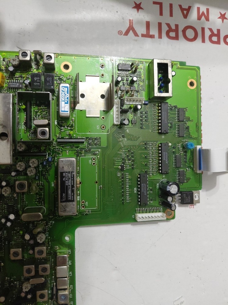 ICOM IC-736 Transceiver Main circuit board Untested