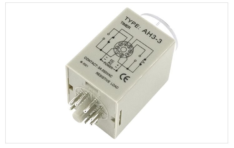 1PCS AH3-3 Time Relay 8-pin Regulated Power Delay Switch Controller
