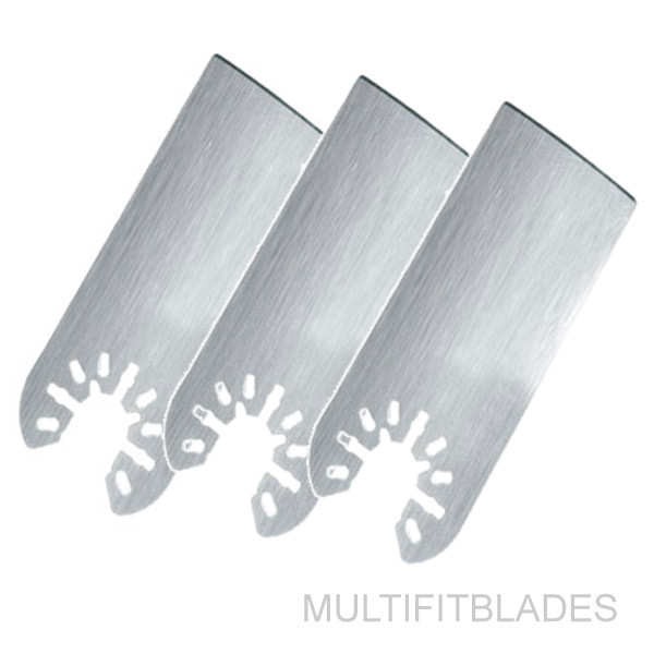 3 X Very Flexible Flat Knife Edge Quick Release Scraper-Rockwell Hyperlock Fit