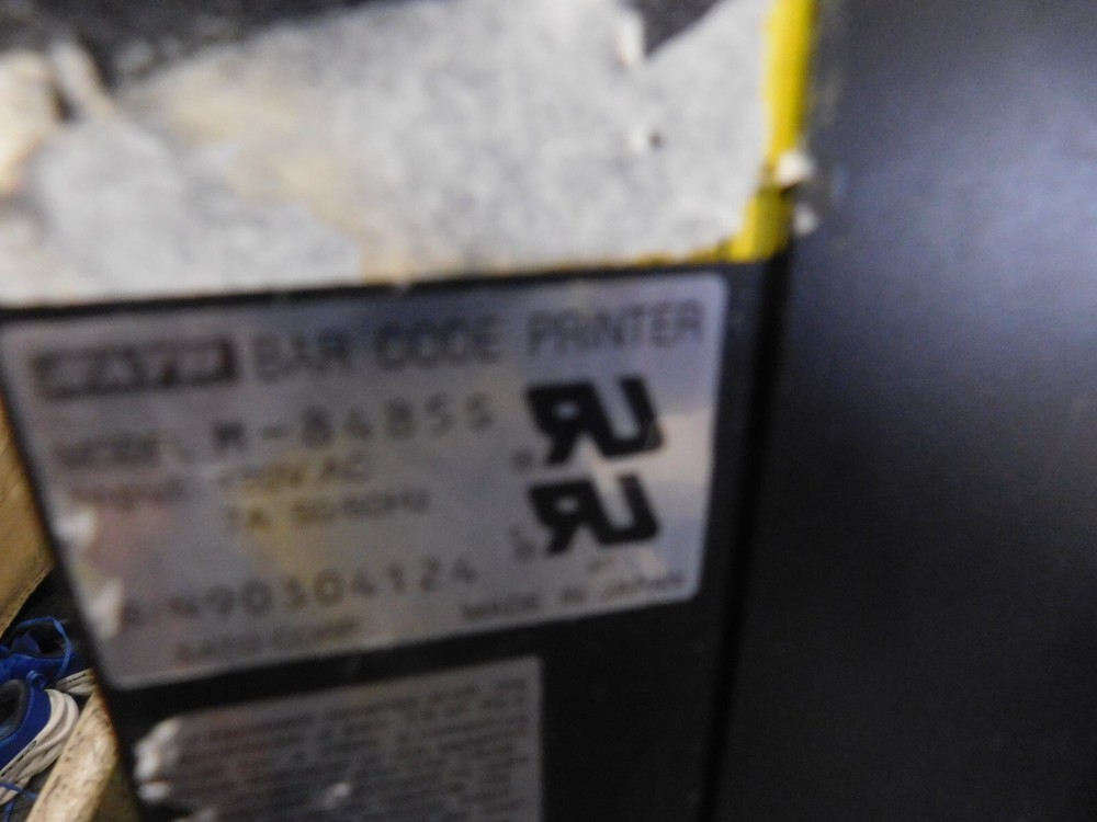Sato (Label-Aire) Model: M-8485S Barcode Printer.