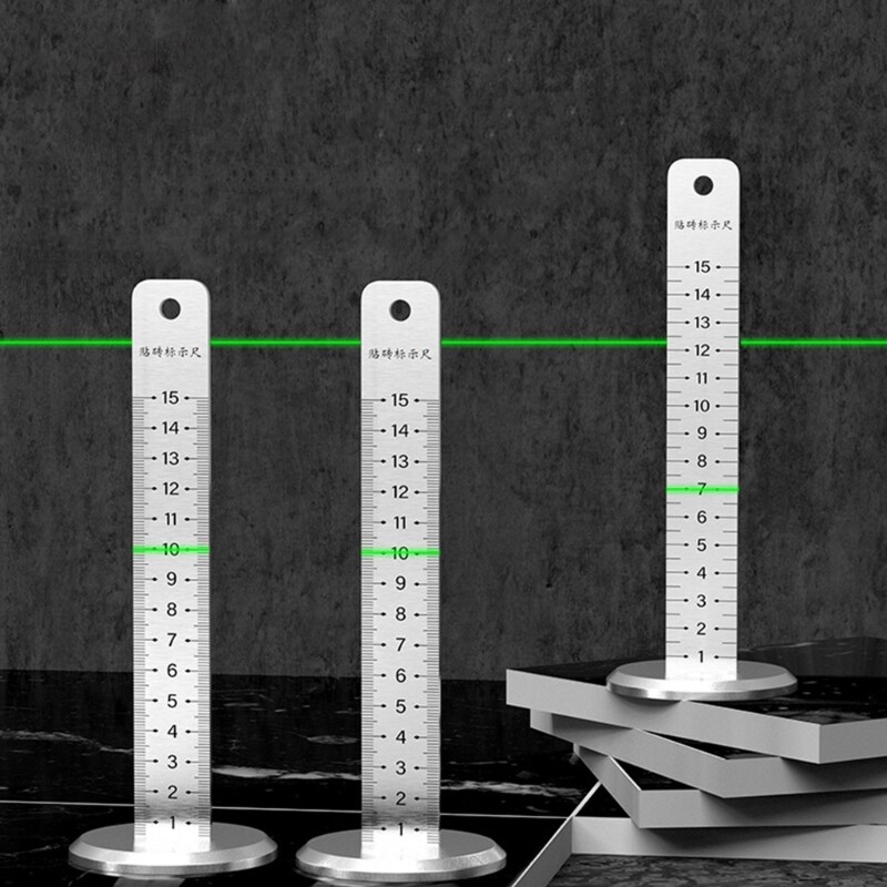 Woodworking Equal Height Ruler Upgraded Positioning Horizontals Elevations Ruler