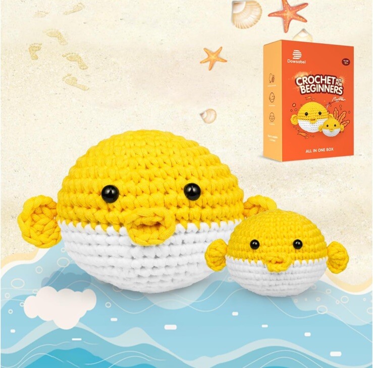 Doesabel Crochet Kit For Beginners All in One Box