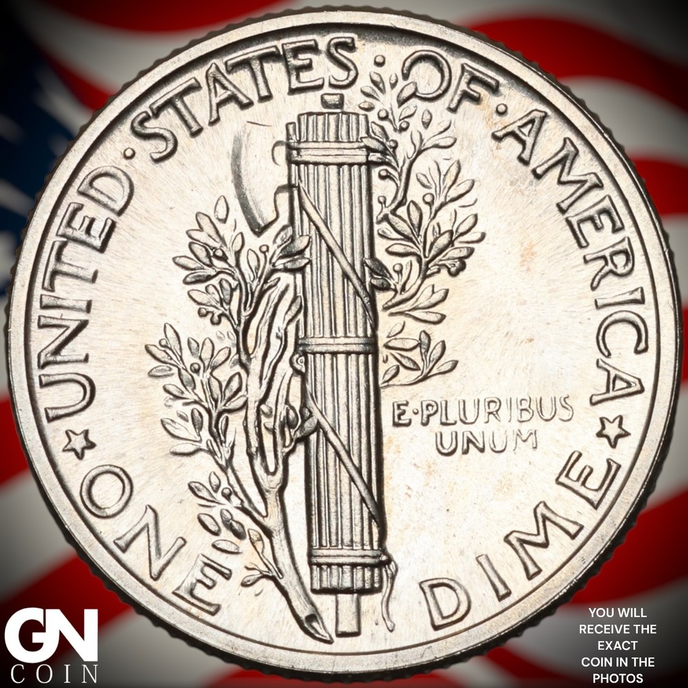 1942 PROOF Mercury Dime A9165