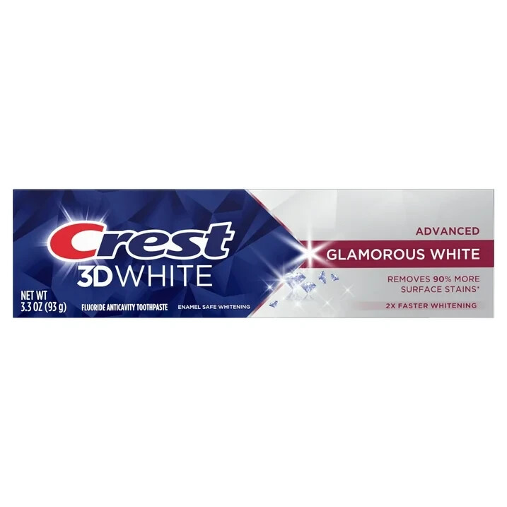 Crest 3D White Adv Deep Clean Whitening Toothpaste, 3.3 oz