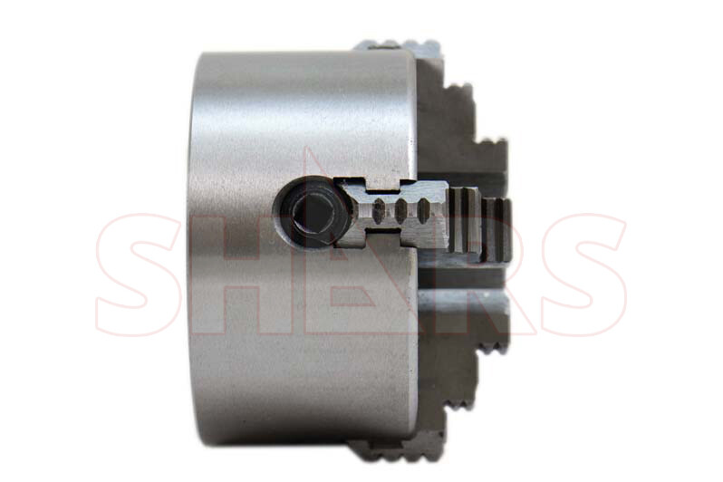 SHARS 4" 4 Jaw Independent Lathe Chuck with TIR Certification NEW #[