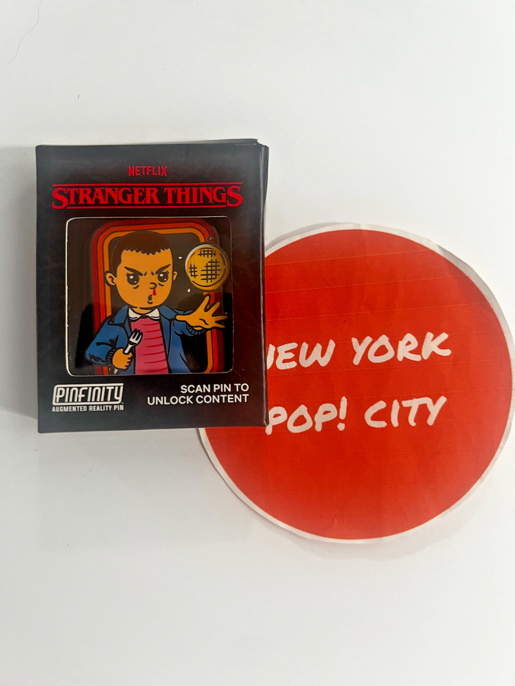 Stranger Things Eleven Pin #1 Pinfinity Augmented Reality (NOT MINT)