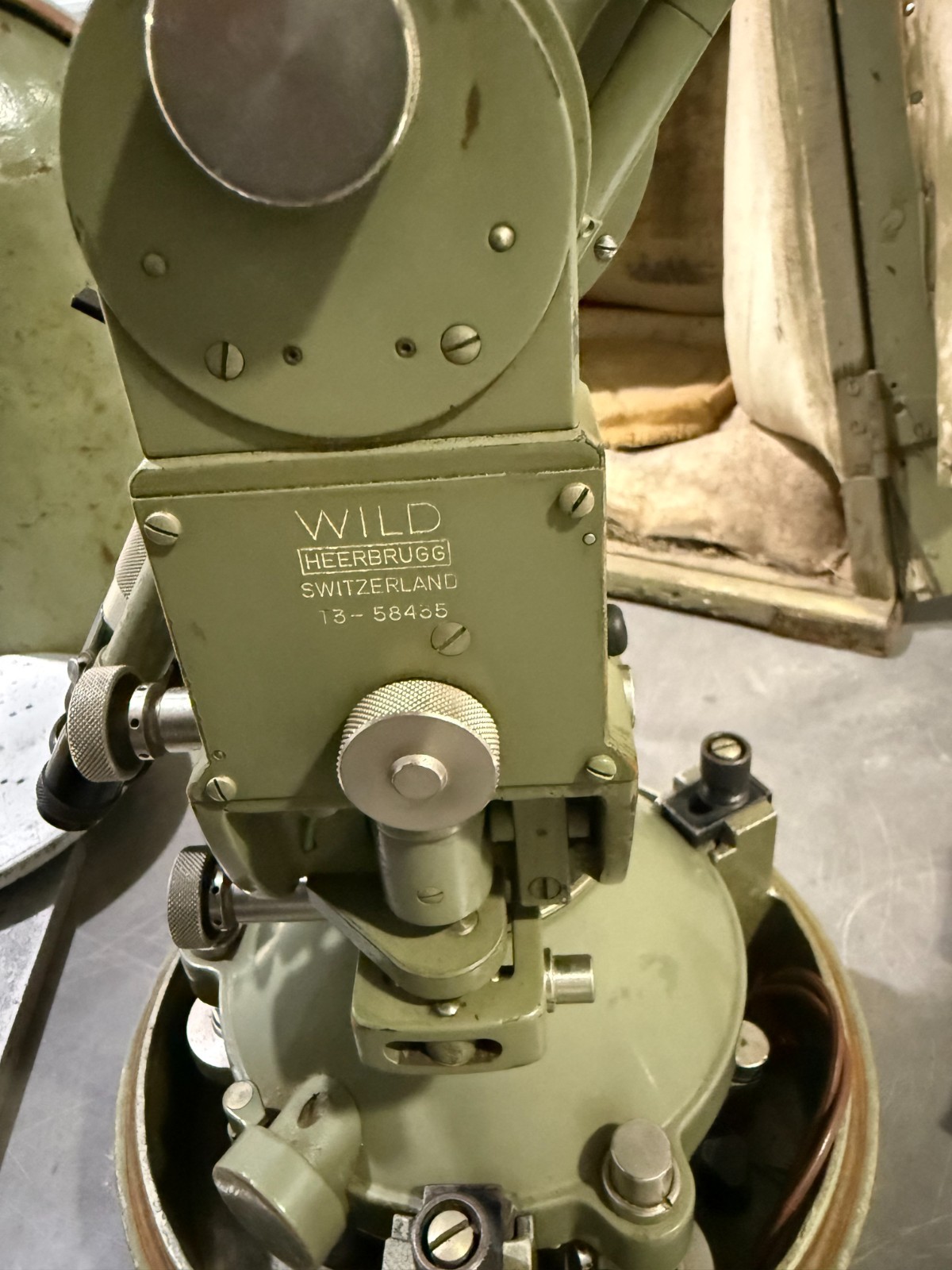 Wild Heerbrugg T3 Theodolite with Bullet and Transport Case T3-58455