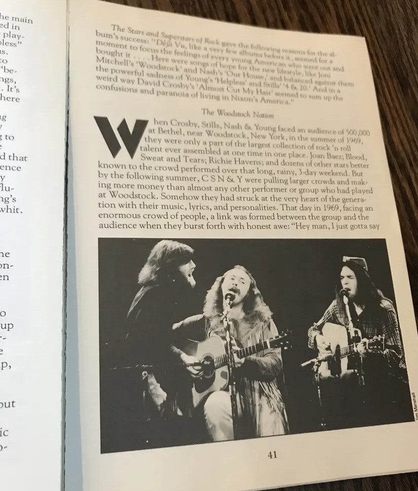 Neil Young by Carole Dufrechou (1982 omnibus press UK)