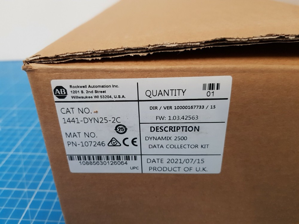 Allen-Bradley 1441-DYN25-2C DYNAMIX 2500 Data Acquisition Kit UR