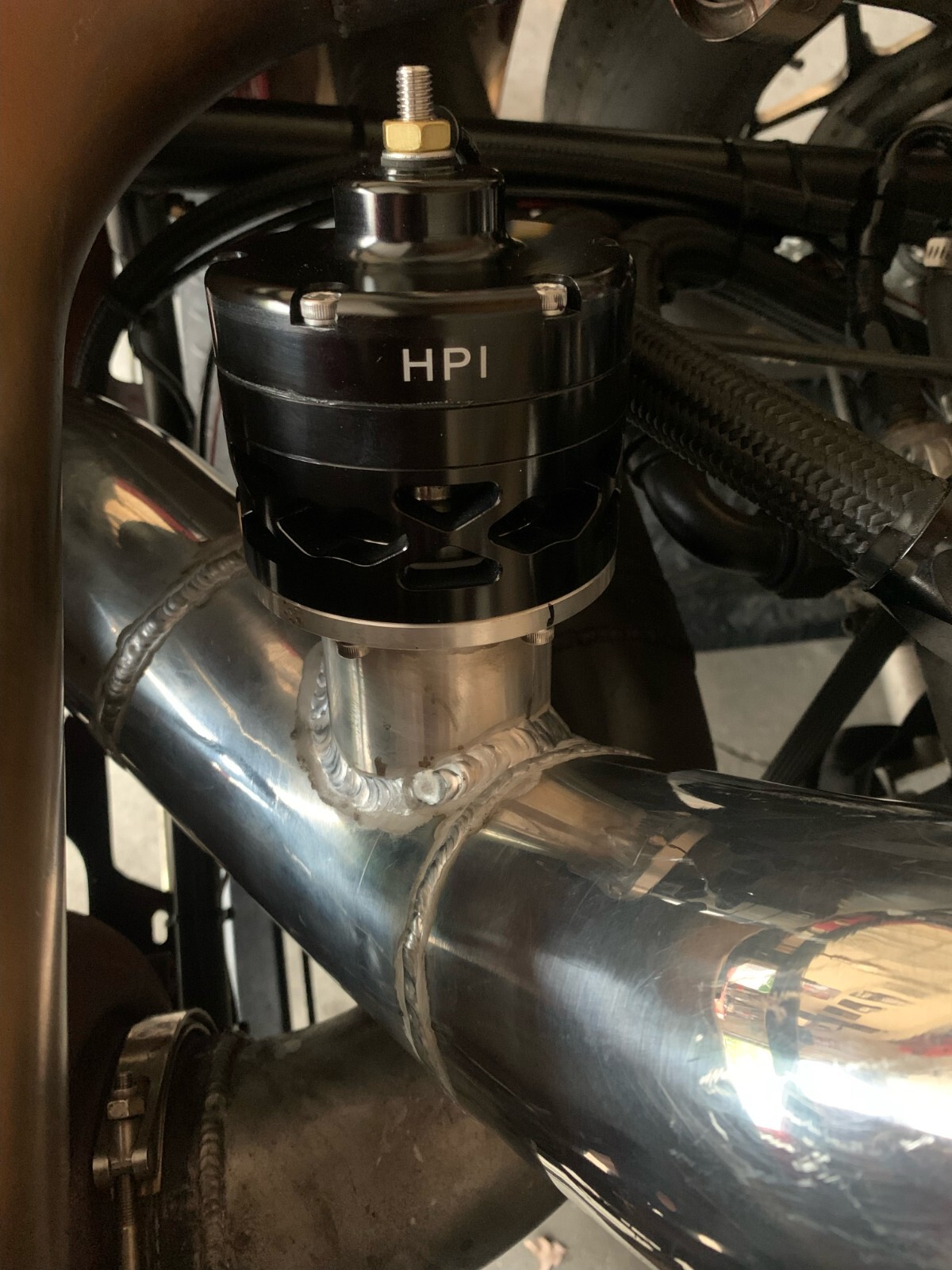 HPI same as ProCharger big red Bypass bov blow off valve w/Flange