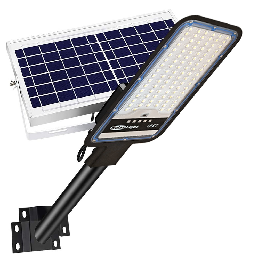 Commercial Solar Street Lights Outdoor Dusk to Dawn Solar Super Bright Aluminum