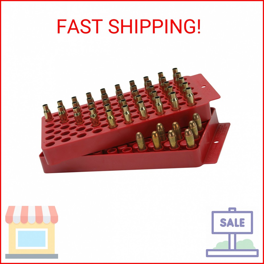 MTM Universal Ammo Loading Tray Red (includes one tray)
