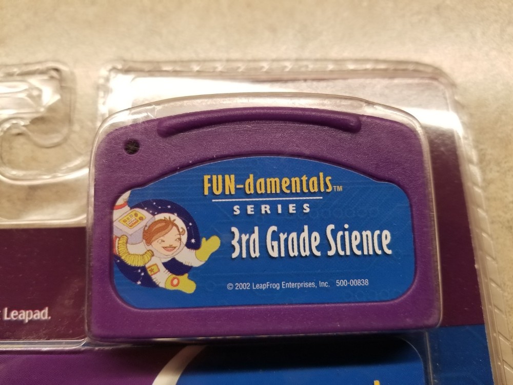 NEW Quantum Leap Pad 3rd Grade Science Interactive Book age 8+ FUN Home School