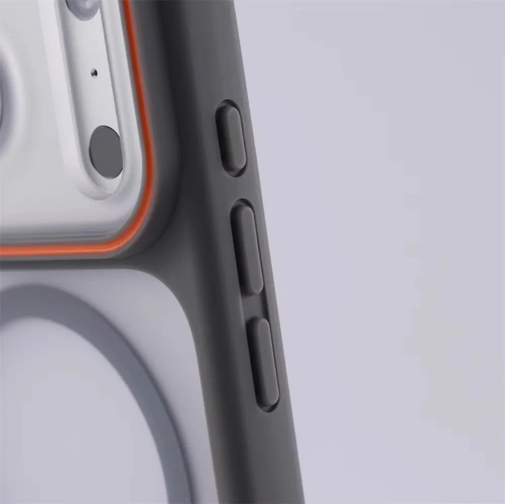 Luxury Matte Translucent Magsafe Case iPhone 17 Pro Max Magnetic Shockproof