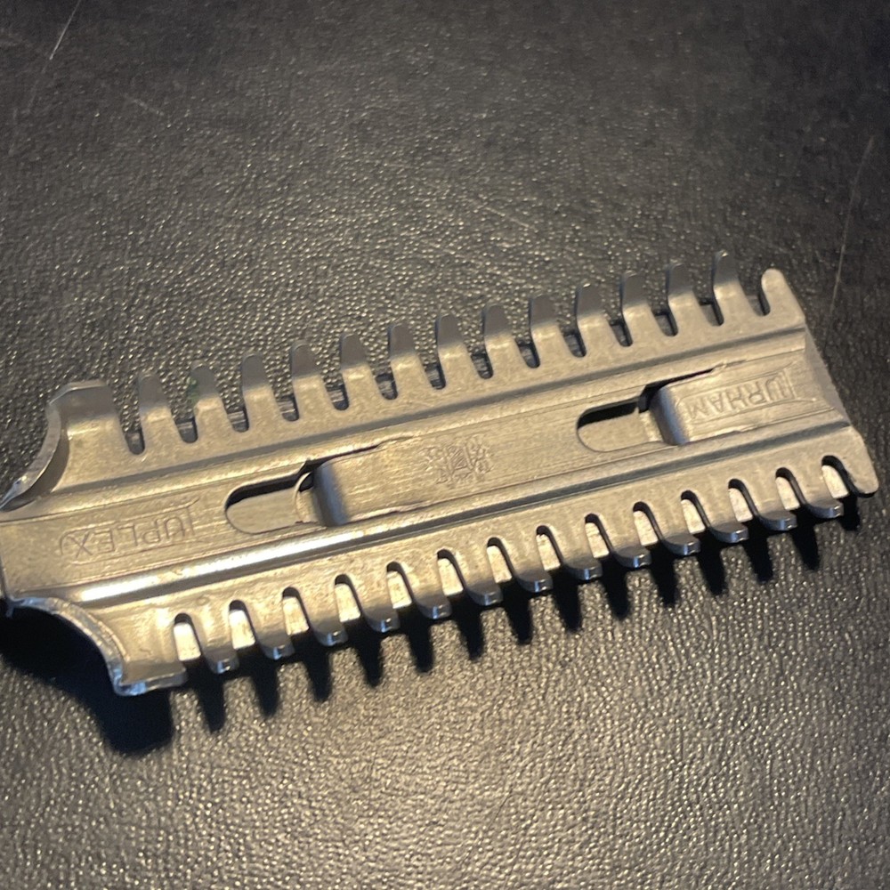 Two vintage straight razors