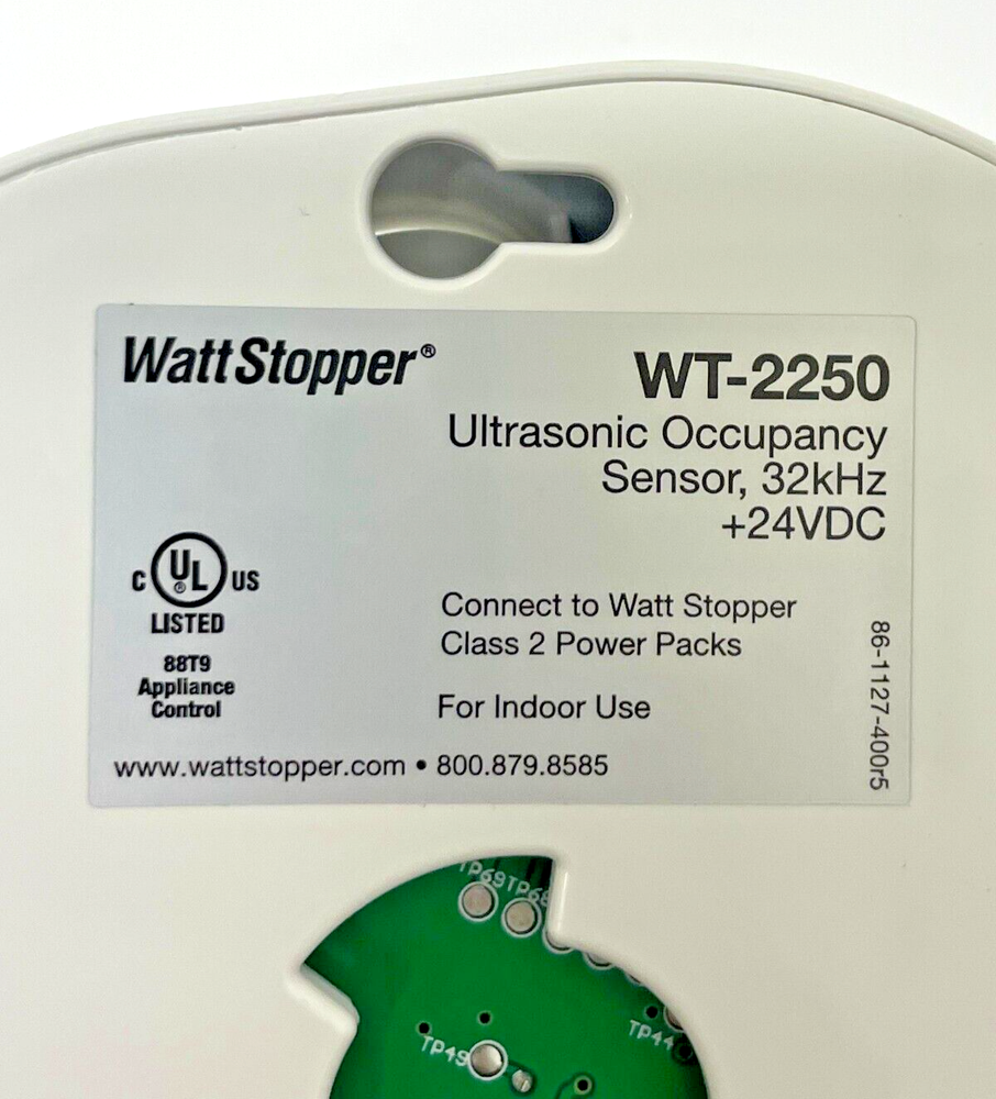 WATTSTOPPER WT-2250 Ultrasonic Occupancy Sensor
