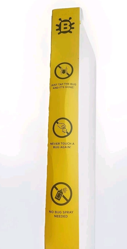 BUGit 28" Extended Reach-NEVER TOUCH A BUG AGAIN! Tap & it's gone!