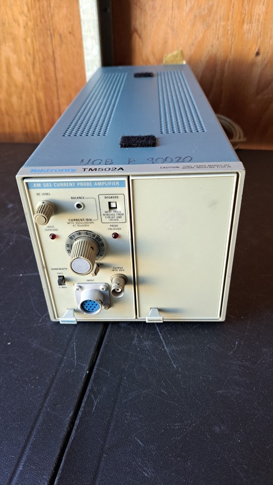 Tektronix AM 503 Current Probe Amplifier with TM502A Chassis