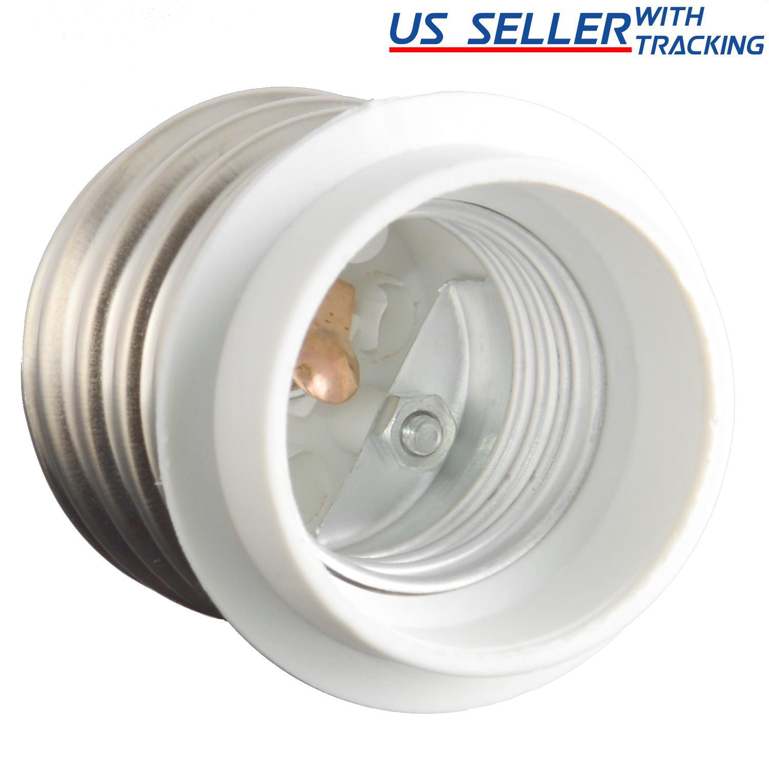 Light Bulb Socket Adapter Mogul Base E39 to Medium E26 Screw Reducer