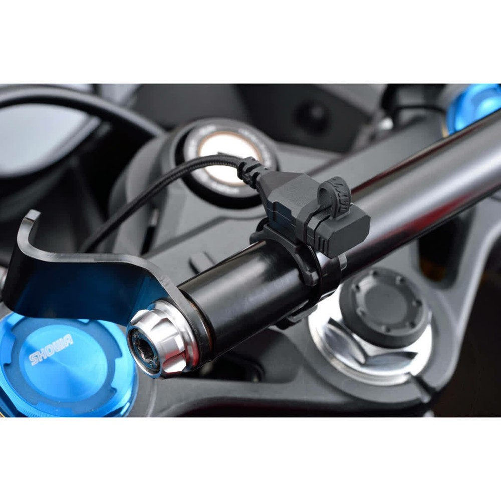 Daytona USB-C 18W Handlebar Mount Socket