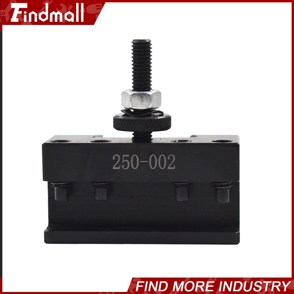 OXA 250-000 Wedge Type Quick Change Tool Post Holder Set For Mini Lathe Up to 8"