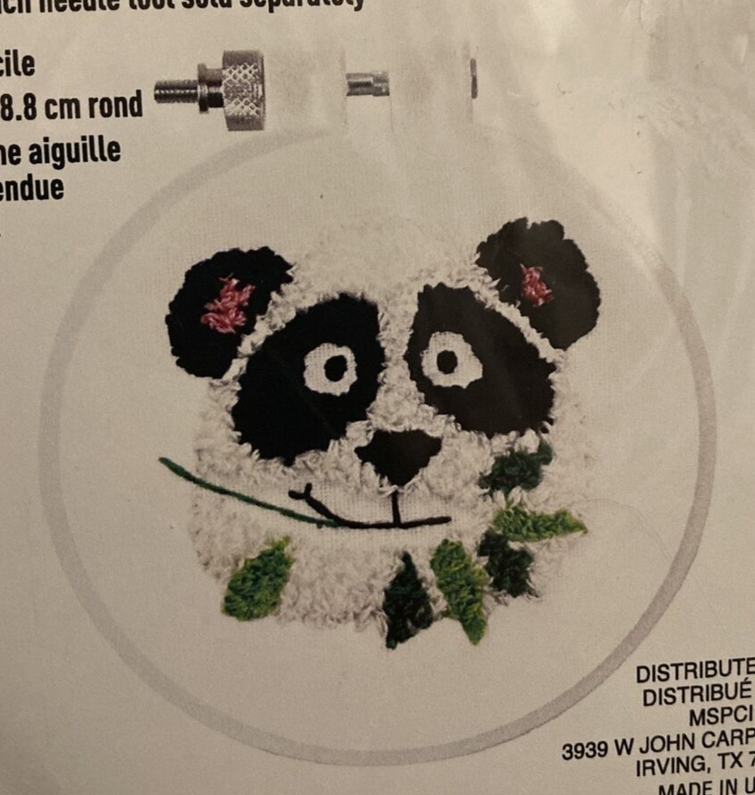 Loops & Threads Panda Punch Needle Kit (2 avail.)
