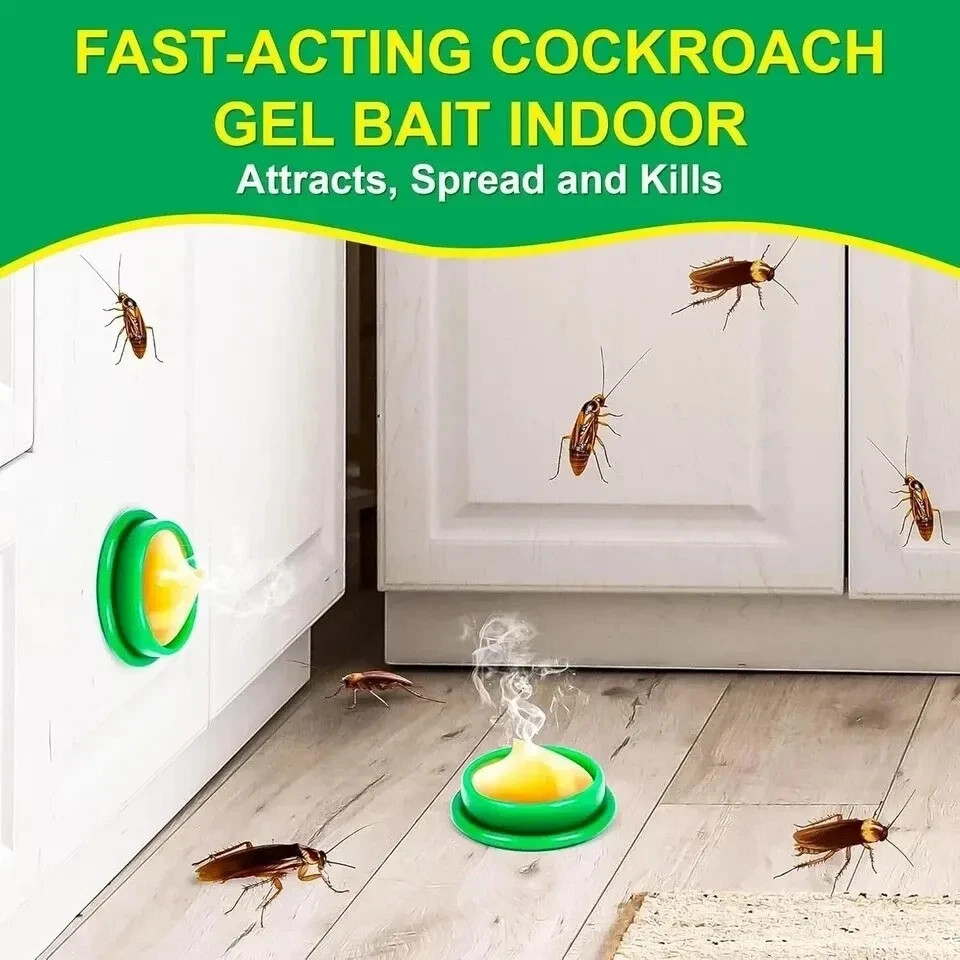 24PCS/Pack Roach Bait - Cockroach Killer Indoor Infestation