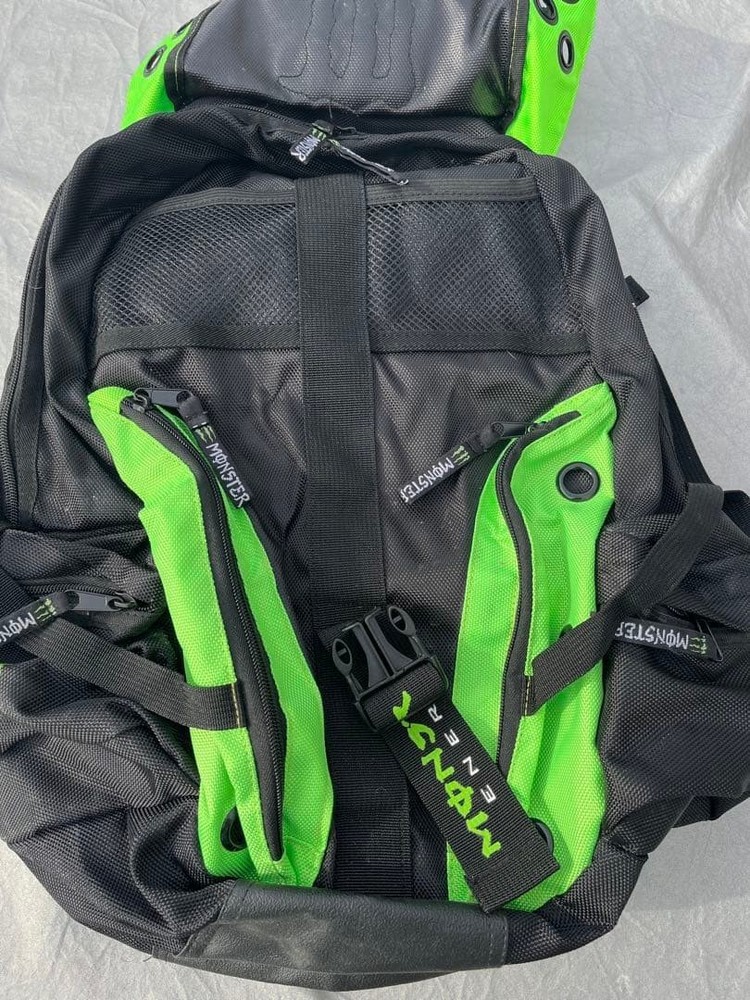 Monster Energy Backpack Black/Green