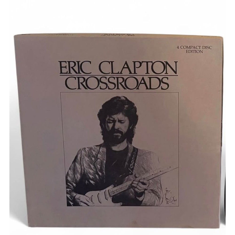 4 CD BOX SET Eric Clapton Crossroads