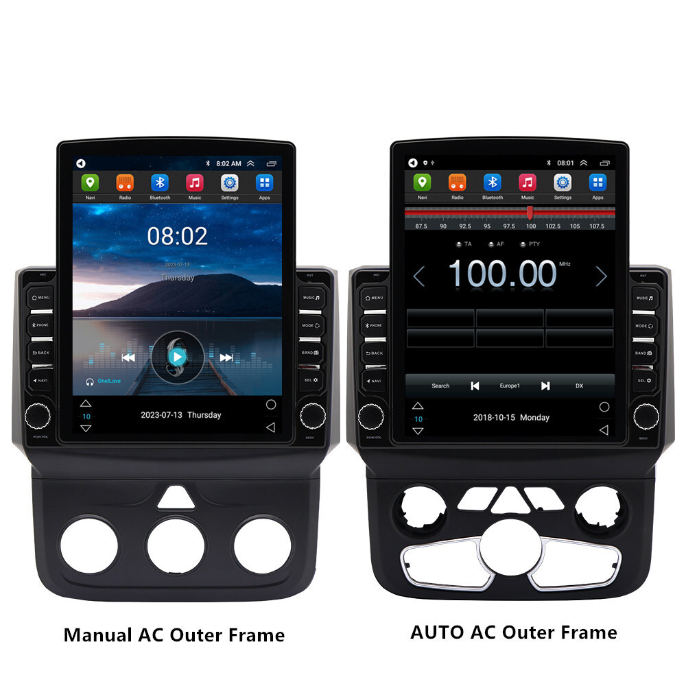 Car Stereo Radio For Apple Carplay Fit For Dodge RAM 1500 2500 2013-2019 GPS BT