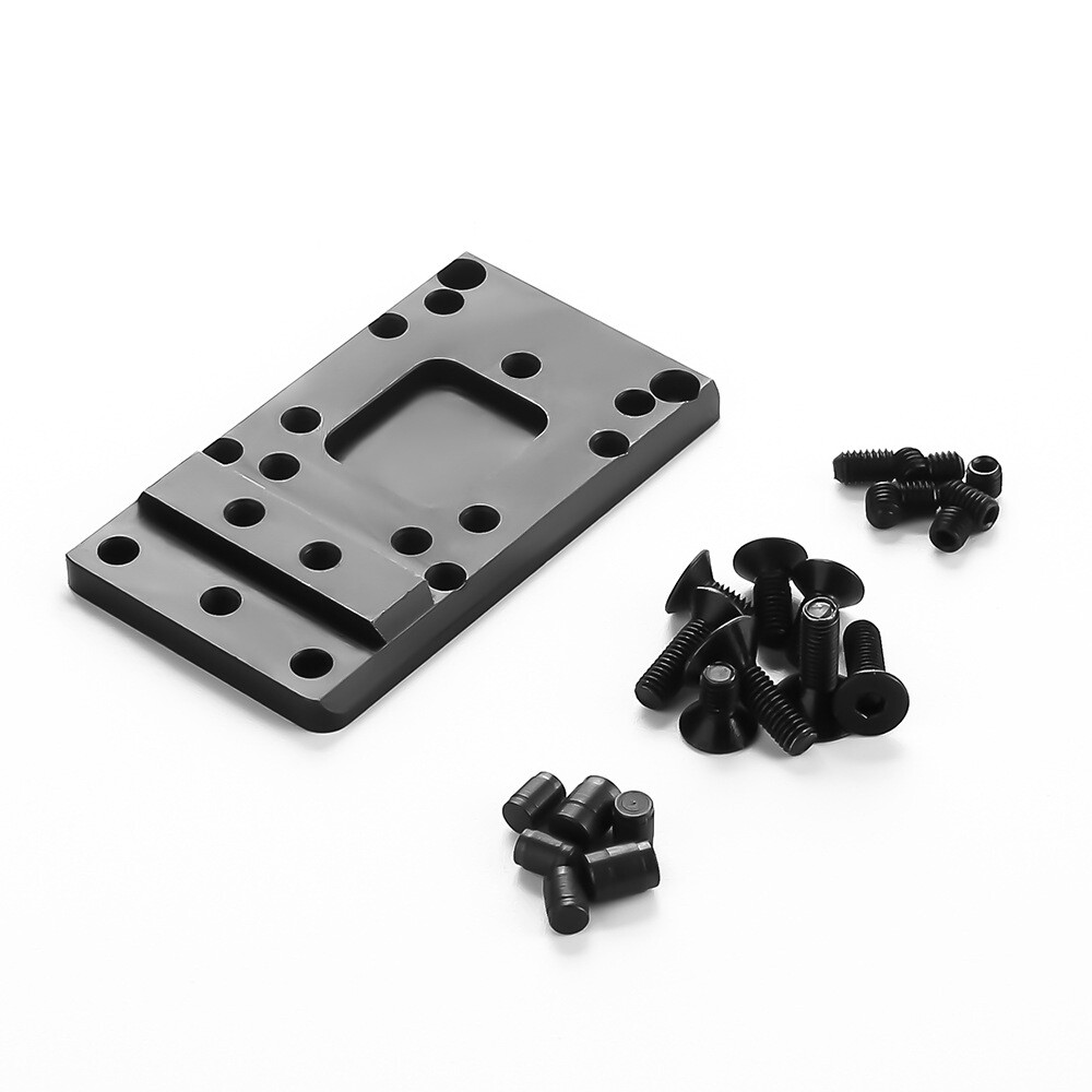 For Glock Universal Optic Mount Red Dot Sight Pistol Rear Sight Plate Base Mount