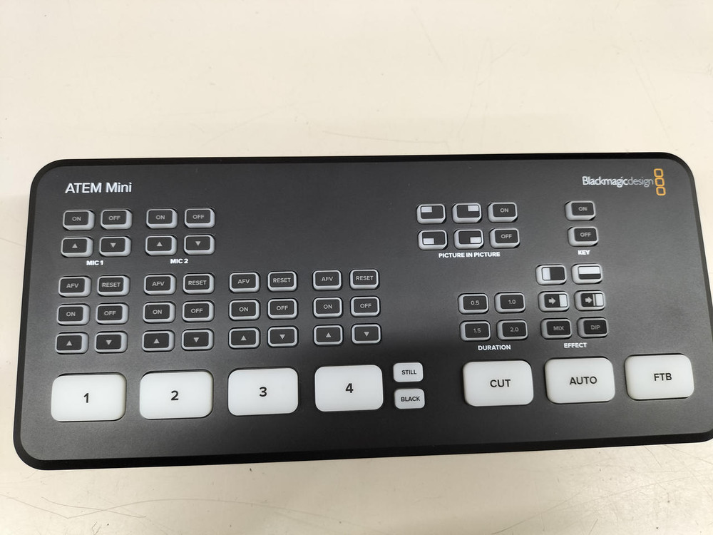 Blackmagic ATEM Mini HDMI Live Stream Switcher Tested Working Used
