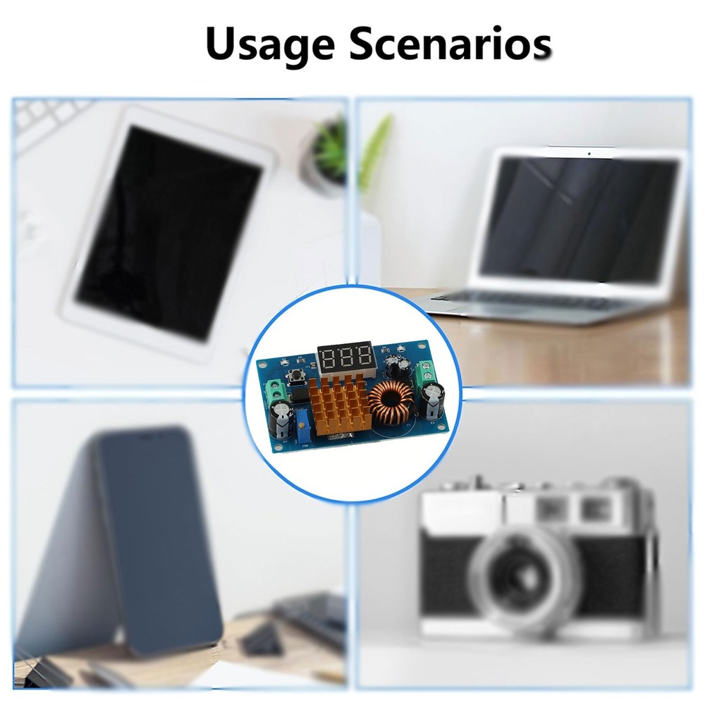 Efficient Step Up Voltage Module for Various Electronic Equipment Applications