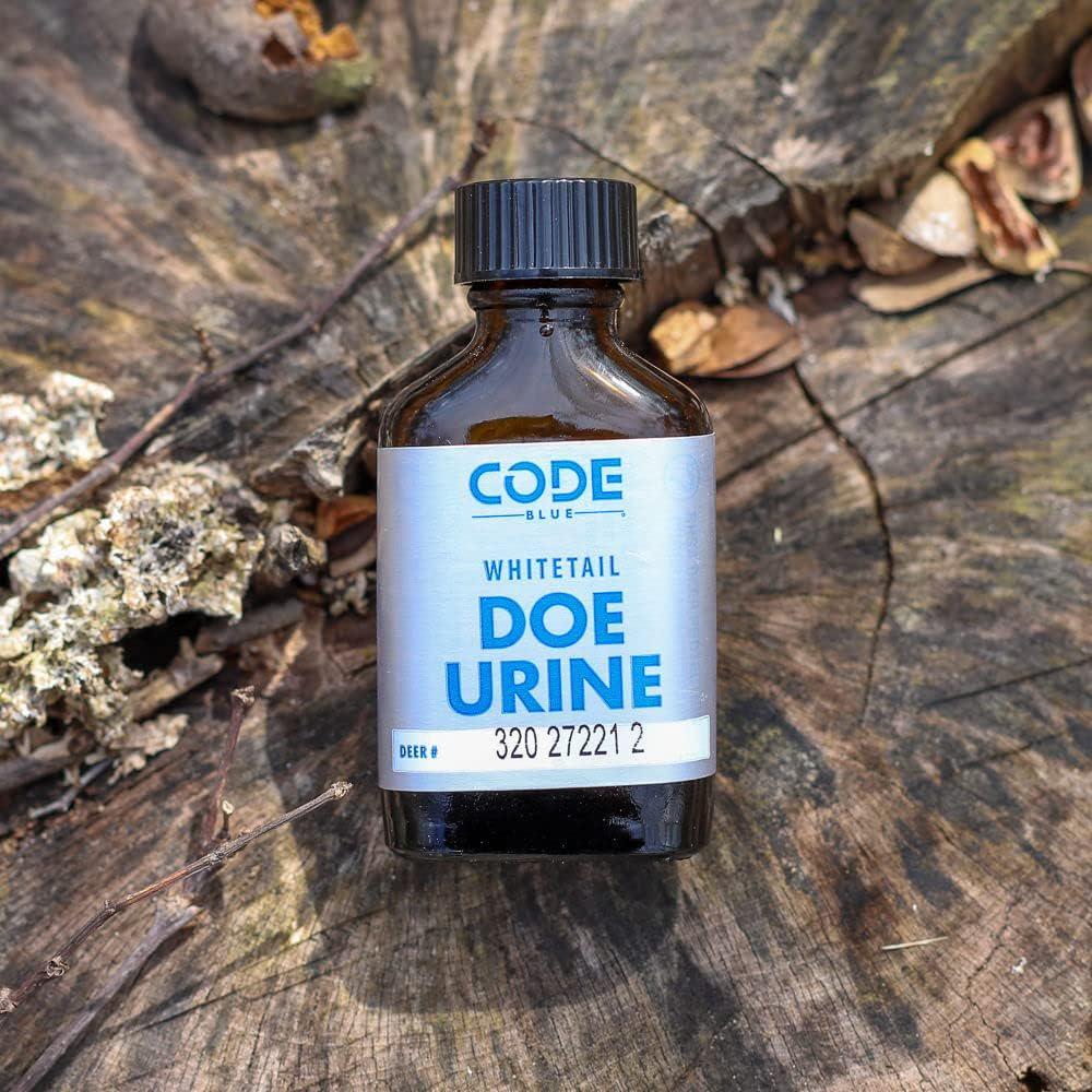 Code Blue Whitetail Doe Urine, 1 Oz.
